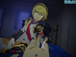 aigis (persona) from persona by ohnutt