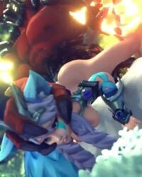 1boy 1girls 3d 4:5 animated anthrofied ass bigger_male bouncing_ass bouncing_breasts breasts completely_nude female female_focus female_penetrated femsub fox fox_ears fox_girl fucked_from_behind fucked_into_submission fucked_senseless fucked_silly grabbing_from_behind grabbing_head io_(paladins) jiggling_breasts loop male male/female maledom nude nude_female paladins petite petite_female rape raped raum_(paladins) rougenine rude sex sex_from_behind shorter_than_30_seconds smaller_female sound submission tagme twin_braids twintails vertical_video video white_hair