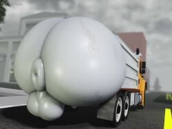 3d_(artwork) 3d_animation animate_inanimate anus ass balls big_balls big_butt buildings commercial_vehicle detailed_background digital_media_(artwork) dire_machine dire_vehicle genitals glistening glistening_butt high_framerate huge_balls huge_butt living_machine living_vehicle machine male muitetul no_sound not_furry outside puffy_anus road roblox shaking_butt short_playtime solo tagme trees truck vehicle video why