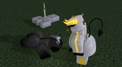 1boy 2girls 3d angry ass big_ass big_breasts breasts clothed clothed_female clothed_female_nude_male clothing demon demon_girl demon_horns demon_tail eldie_(lampshaderr34) elyna_(lampshaderr34) horns lampshaderr34 roblox robloxian sword tails thick_thighs thighs valentine's_day