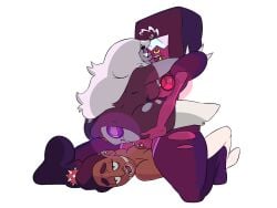 amethyst (steven universe) from cartoon network by damnethyst