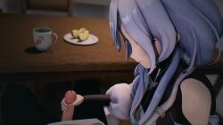 1boy 1boy1girl 1girls 3d animated big_breasts blowjob bunny_ears chunasa_(chunasammd) circumcised closed_eyes clothed clothing cum cum_in_mouth fellatio glansjob handjob hi_res hololive kissing lavender_hair long_video longer_than_3_minutes mikumikudance mmd no_watermark on_knees open_mouth oral pekomama pink_nails pov pov_eye_contact pov_male quiet_gesture shushing sitting_on_toilet smile smiling smiling_at_viewer sound sucking sucking_penis swallowing_cum toilet toilet_paper unusual_pupils unzipped unzipped_pants usada_pekora video virtual_youtuber vtuber wholesome