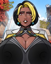 domina from overwatch by curvydrawings