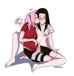 1boy 1boy1girl 1girls areolae barefoot bike_shorts black_eyes black_hair blush climax closed_eyes clothed clothed_sex clothing crossdressing cum cum_on_clothes cumshot dress ejaculation erection feet female femboy femboy_on_female femdom finger_on_penis fully_clothed haku_(naruto) hand_on_chest headband kissing kissing_cheek legs_up long_hair looking_at_penis male male/female malesub naruto naruto_(classic) naruto_(series) nervous nipple_tweak nipples nose_blush open_clothes open_shirt pale-skinned_female pale-skinned_male pale_skin penis pink_hair pink_nipples pizzayola revealing_clothes sakura_haruno sakura_haruno(genin) sex short_hair shorts sitting sitting_on_lap sitting_on_person straight sweat sweatdrop thigh_sex thighs toes white_background