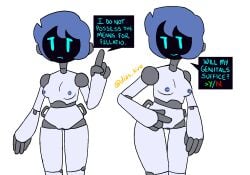 2d artist_request dias_hive(artist) female handlebars lav_(nekuzx) naked naked_female nekuzx nipples pussy robot robot_girl source_request tagme