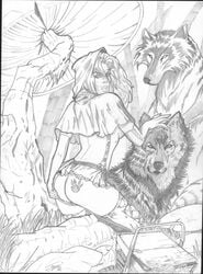 1girls 2boys big_bad_wolf fairy_tales female_on_feral feral feral_on_female feral_on_human human human_on_feral joe little_red_riding_hood tagme wolf