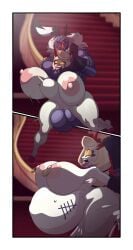 absurd_res balls big_ass big_balls big_breasts big_penis blonde_hair bodily_fluids breasts charlie_morningstar_(hazbin_hotel) choke choke_hold cum cum_in_pussy cum_inflation cum_inside cumflation demon demon_humanoid detailed_background dominant dominant_male duo excessive_cum excessive_genital_fluids fangs female female_penetrated genital_fluids genitals hair hazbin_hotel hi_res humanoid impregnation inflation male male/female male_penetrating male_penetrating_female muscular muscular_male nipple_piercing nipples nude open_mouth open_smile orgasm orgasm_face penetration penile penile_penetration penis penis_in_pussy piercing purple_body purple_skin rape raped red_eyes ring_piercing sex smile standing standing_sex stomach_bulge submissive submissive_female sweat tears teeth thick_thighs tongue tongue_out turboranger vaginal vaginal_penetration valentino_(hazbin_hotel) white_skin yellow_eyes