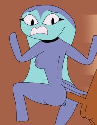 ass big_ass big_blue_(tv_series) big_butt bigass bigbutt butt lemo mira_clearwater nickelodeon nicktoons