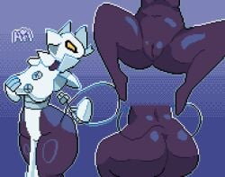 1girls ass ass_focus big_ass big_thighs breasts cute deltarune deltarune_chapter_2 eyes eyes_open female female_focus female_only furry furry_only girl girly hellenqueenx huge_ass huge_thighs large_ass large_thighs nude nude_female open_eyes open_mouth open_mouth pixel_(artwork) pixel_art pussy pussy_focus seductive seductive_look seductive_mouth seductive_pose seductive_smile tasque_manager_(deltarune) thick_thighs thighs toby_fox uncensored uncensored_pussy uncensored_vagina watermark