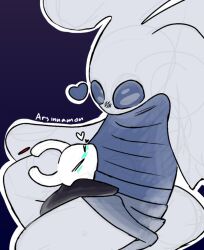 anthro antlers arsinnamon arthropod duo elemental_creature female flora_fauna hi_res hollow_knight_(character) horn humanoid humping incest_(lore) male male/female mother_(lore) mother_and_child_(lore) mother_and_son_(lore) parent_(lore) parent_and_child_(lore) parent_and_son_(lore) plant simple_background simple_coloring simple_eyes sitting_on_another size_difference son_(lore) toony treant tree white_lady_(hollow_knight)
