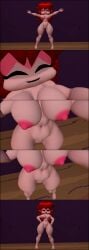 1girls 3d areolae barefoot breasts completely_nude completely_nude_female female female_only friday_night_funkin full_body gf_fnf_fan girlfriend_(friday_night_funkin) hugging_viewer naked naked_female nipples nude nude_female pussy self_upload solo solo_female standing wholesome