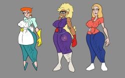 3futa 3girls beth_smith big_balls big_breasts big_penis carol_kincaid clothing crossover dexter's_laboratory dexter's_mom dick_bulge dressed female foreskin futa_only futanari intersex large_penis milf milfs nipple_bulge nipples ok_k.o.!_let's_be_heroes penis penis_bigger_than_torso penis_bulge penis_under_clothes puffy_nipples rick_and_morty seductive seductive_body seductive_look seductive_pose seductive_smile self_upload standing uncircumcised very_long_penis view_from_front xsherlock420_(artist)
