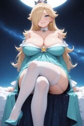 1girls ai_generated big_ass big_breasts big_butt blonde_hair blue_dress blue_eyes blue_fingernails blush choker cleavage colored_nails crossed_legs crown curvaceous curvaceous_female curvaceous_figure curves curvy curvy_body curvy_female curvy_figure curvy_hips curvy_thighs cyan_eyes dress dress_lift earring earrings eyelashes female female_focus female_only fingernails galaxy garter garter_belt garter_straps garters grin grinning_at_viewer hair_ornament hair_over_one_eye hi_res high_heels high_quality high_resolution highres hips hourglass_figure large_ass large_breasts light-skinned light-skinned_female light_skin lips lipstick long_bangs long_dress long_hair mario_(series) mature mature_female mature_woman mommy night nintendo pale-skinned_female pale_skin parted_lips pose posing princess princess_rosalina robe seductive seductive_look seductive_pose seductive_smile self_upload sexy_pose sky smile smiling smiling_at_viewer space star super_mario_bros. super_mario_galaxy thick_ass thick_hips thick_legs thick_thighs thigh_highs thighhighs thighs velutinx voluptuous voluptuous_body voluptuous_female wide_hips wide_thighs yellow_hair