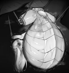 absurd_res amputated_wing amputee anal anal_sex animal_genitalia anthro anthro_on_feral anus ass_up belly_riding big_penis black_sclera bodily_fluids bound claws clitoris clitoris_piercing crowning cum cum_from_mouth cum_in_mouth cum_in_vagina cum_inside cum_overflow cum_through disability dragon duo egg female feral final_fantasy final_fantasy_xiv flat_chested genital_fluids genital_piercing genital_slit genitals hi_res huge_cock inflation knot knotted_penis male male/female middle_night mythological_creature mythological_scalie mythology nael_deus_darnus penetration penile penile_penetration penis piercing pupils quadruple_amputee ridged_penis rope scales scalie size_difference slit_pupils square_enix suspended_by_penis toe_claws tongue tongue_out urethra ventral_scales vulva wings zoophilia