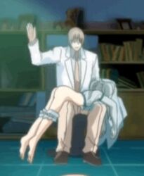 animated animated asian doctor no_panties nurse otk_spanking spank spanked spanking spanking_ass