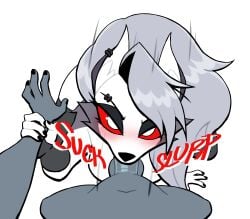 1boy 1girls 2025 4_fingers absurd_res anthro anthro_on_anthro anthro_penetrated anthro_penetrating anthro_penetrating_anthro anthro_penetrating_female arm_grab balls black_body black_claws black_clothing black_ears black_eyebrows black_eyeshadow black_fingerless_gloves black_fur black_gloves black_handwear black_nose blush bodily_fluids body_part_in_mouth breasts canid canid_demon canine cheek_tuft claws clothing demon digital_media_(artwork) duo ear_piercing ear_ring erection eyebrow_piercing eyebrows eyelashes eyeshadow facial_piercing facial_tuft fellatio female female_anthro female_focus female_penetrated fingerless_gloves fingers first_person_view fur genitals gloves grey_body grey_fur grey_hair hair hair_over_eye hand_on_arm handwear hellhound helluva_boss hi_res inner_ear_fluff long_hair looking_at_viewer loona_(helluva_boss) lovetopullmicke makeup male male/female male_anthro male_penetrating male_penetrating_anthro male_penetrating_female male_pov mammal mostly_nude mostly_nude_anthro mostly_nude_female motion_lines multicolored_body multicolored_ears multicolored_fur mythological_canine mythological_creature mythology naked naked_female naked_male navel nude nude_anthro nude_male oral oral_penetration penetration penile penis penis_in_mouth piercing red_sclera ring_piercing saliva saliva_on_penis sex simple_background slurping solo_focus sound_effects sucking text tuft white_background white_body white_breasts white_eyes white_fur white_inner_ear white_inner_ear_fluff wolf wolf_girl