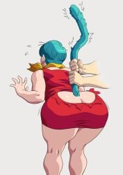 1girls 2025 2d 2d_(artwork) 2d_artwork ass ass ass_focus barely_contained_breasts big_ass big_breasts big_butt big_thighs blue_eyes blue_tail blush blush_lines blushing_female blushing_profusely breasts bubble_ass bubble_butt bulma_(dragon_ball) bulma_briefs bulma_briefs_(majin_buu_saga) clenched_fist clenched_hands clenched_teeth colossal_ass colossal_butt curvy_ass curvy_butt curvy_figure dat_ass delicious_ass dragon_ball dragon_ball_z dress dumptruck_ass dumptruck_butt ear_piercing earrings erect_nipples erect_nipples_under_clothes eyelashes eyeliner eyes_rolled_back eyes_rolling_back eyes_up fat_ass fat_butt female female_focus female_only giant_ass giant_butt gigantic_ass gigantic_butt grew_tail growing_tail huge_ass huge_breasts huge_butt huge_thighs juicy_ass juicy_butt large_ass large_butt large_tail large_thighs lipstick looking_up make_up makeup massive_ass massive_butt mid_transformation mouth open_mouth plump plump_ass plump_butt red_dress red_lips red_lipstick ripped_clothing ripped_dress ripping_clothing scarf shiny_ass shiny_breasts shiny_butt shiny_hair shiny_skin shocked shocked_expression short_hair solo solo_female solo_focus surprised surprised_expression sweat sweating sweating_female tail thick_ass thick_thighs thighs tight tight_clothes tight_clothing tight_dress transformation vanbrand white_skin white_skinned_female wide_ass wide_butt yellow_scarf