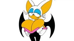 animated bat big_breasts flashing flashing_breasts jaysonguzman567 rouge_the_bat sonic_(series) sonic_the_hedgehog_(series) tagme video