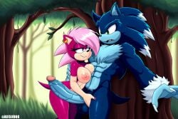 ai_generated ass blue_body breasts incest incest_(lore) magenta_fur male/female novelai pink_hair sex sonia_the_hedgehog sonic_(series) sonic_the_hedgehog sonic_the_hedgehog_(series) sonic_the_werehog sonic_underground straight veiny_penis werehog