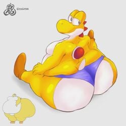 big_ass bubble gale_(chip_at_night) huge_ass mario_(series) nintendo tagme thick_thighs wide_hips yoshi zyasixpear