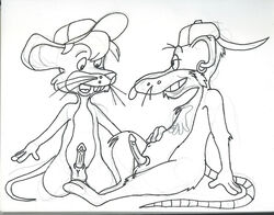 2boys anthro backwards_baseball_cap baseball_cap capitol_critters erection furry gay hat headwear jammett_(capitol_critters) male male/male male_only mammal max_(capitol_critters) mouse penis rat rave_roo rodent tagme testicles yaoi