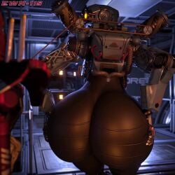 animated apex_legends ass ass_focus big_butt duo electronic_arts ewr_115 hi_res huge_butt machine male male/male no_sound non-human non-human_only pathfinder_(apex_legends) respawn_entertainment revenant_(apex_legends) robot tagme video