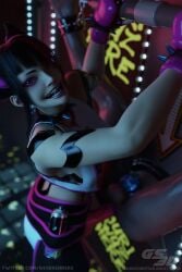 3d 3d_(artwork) 3d_render 3dx anal anal_sex bondage bondage chastity chastity_cage chastity_device female female_domination female_focus femdom gs3d juri_han looking_at_viewer male_penetrated malesub pegging strap-on street_fighter street_fighter_6