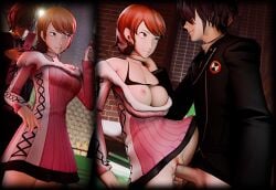 3d amateurthrowaway animated clothed clothing female human male pale_skin persona persona_3 public rape sound tagme vaginal video yukari_takeba