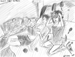 artemis_fowl artemis_fowl_(character) holly_short jin-lin monochrome tagme