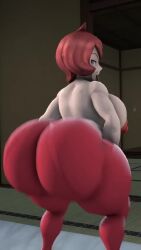 3d animated arezu_(pokemon) huge_ass huge_breasts ironhawk mp4 no_sound perky_nipples pokemon pokemon_legends:_arceus sfm solo source_filmmaker tagme tongue_out twerking video
