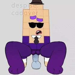 1boy 1cuntboy 26_(numberblocks) adult animated big_eyebrows brown_hat cbeebies cuntboy dildo dildo_in_pussy dildo_insertion dildo_penetration indigo_blocks intersex mp4 music numberblocks orange_blocks orange_borders pink_lips purple_eyebrows purple_limbs purple_paws pussy riding_dildo sex_toy shades simple_background simple_shading solo sound sunglasses tagme tie twenty-six_(numberblocks) twentysix_(numberblocks) vagina vaginal_object_insertion vaginal_penetration video