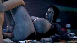 1boy 1girls 20_seconds 3d almost_naked angry big_ass big_breasts black_hair common_infected_(l4d) common_infected_gyat_(soldierhunterm) completely_nude_male daxthebro fully_nude left_4_dead left_4_dead_2 light-skinned_male longer_than_10_seconds nightmare_waifu office_lady on_box outside pale-skinned_female pale_eyes sound source_filmmaker tagme undead valve video video_games zombie zombie_girl