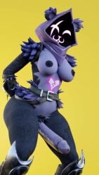 3d anthro cock dancing fortnite fortnite:_battle_royale furry furry_futa furry_only futa_only futanari hyper hyper_genitalia hyper_penis penis raven_team_leader self_pleasure self_upload solo swinging_penis tagme video wasplit