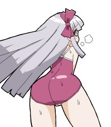 ass ass_focus behind_view disgaea mage_(disgaea) nippon_ichi_software one-piece_swimsuit swimsuit