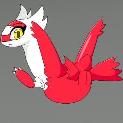 1:1 animated anthro big_belly diancie egg egg_laying female female_only genitals gif laser latias legendary_pokemon low_res lowres mewtwo milkis2000 nintendo pokémon_(species) pokemon pokemon_(species) pokemon_egg pregnant pussy short_playtime