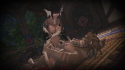 au ra from ffxiv by evisaii