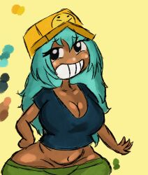 dolly dimpley from smiling friends by axolotl capsule