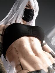 1girls 3d android ass big_ass big_breasts breasts bust busty curvaceous curvy curvy_figure female gynoid hips huge_ass huge_breasts humanoid large_ass large_breasts mature mature_female nier nier:_automata nier_(series) platinum_games slim_waist thick thick_hips thick_legs thick_thighs thighs voluptuous waist wide_hips word2 yorha_a2