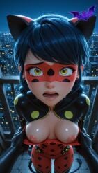 bugnoir from miraculous ladybug by aiuniverse56