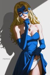blonde blazer from dispatch (game) by prixmal
