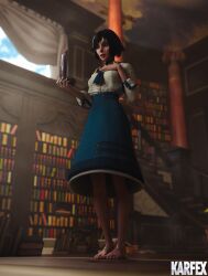 elizabeth comstock from bioshock by karfex
