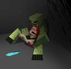 creeper diamond_sword minecraft minecraft_mob mob mutant_creeper tagme