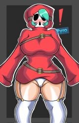 shy gal from mario (series) by party hat pyro