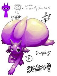 durple (sprunki) from sprunki by sfaxk (artist)