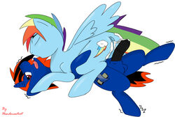friendship_is_magic handmantoot my_little_pony rainbow_dash_(mlp) rule_63 smooth_skin