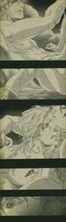 battle_tendency caesar_zeppeli comic doujin dream gay jojo's_bizarre_adventure joseph_joestar male yaoi