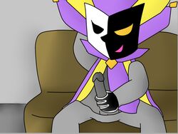 dimentio jester male male_only mario_(series) nintendo paper_mario penis super_paper_mario tagme