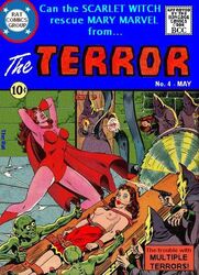 2girls 5:7 5boys alias_the_rat ambiguous_gender avengers bondage collage crossover damsel_in_distress dc green_skin marvel marvel_comics mary_batson mary_marvel medium_breasts mutant_(marvel) nipples no_shirt red_skirt restrained saw scarlet_witch shazam_(series) skirt skirt_only superheroine topless topless_female wanda_maximoff x-men