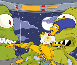 female human kang kodos marge_simpson masterman114 tentacle the_simpsons