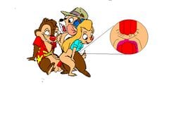 chip chip_'n_dale_rescue_rangers dale disney gadget_hackwrench penis testicles